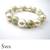Enamel work beads bracelet