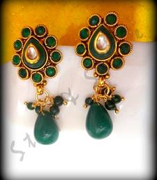 Buy tanirika - green  Earring online, Buy Earrings online