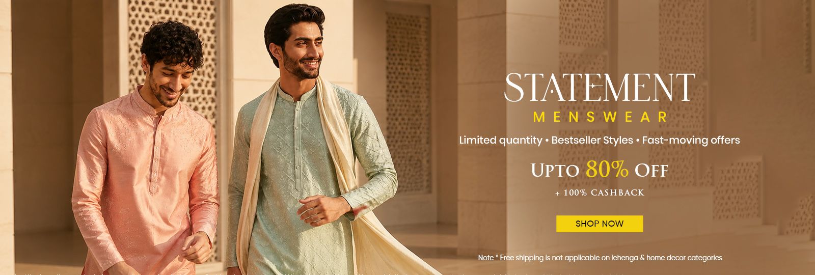 Men's Ethnic auto_scrollable_banner 3605