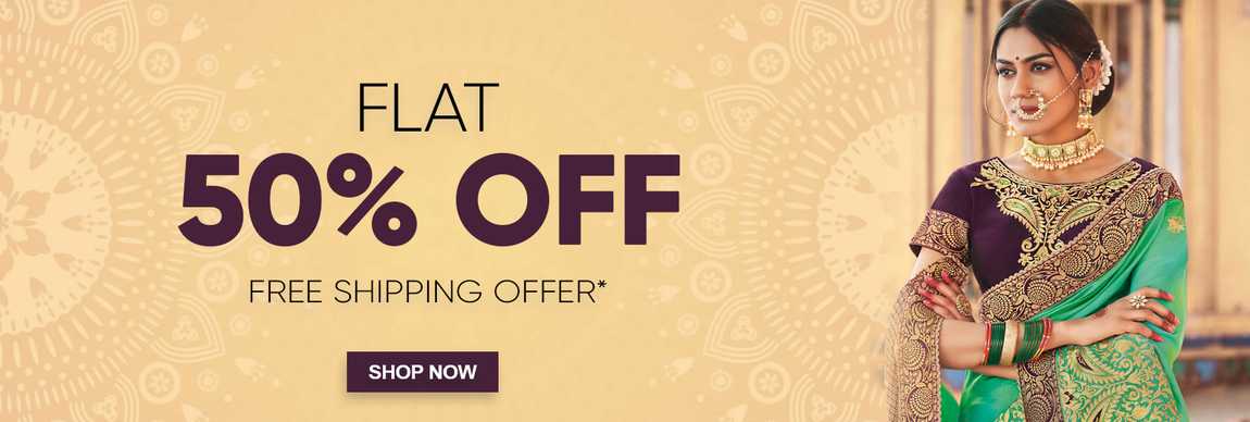FLAT 50% OFF