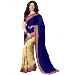 W7f sree impex blue velvet designer sarees 300x300 0 main