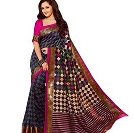 Glory sarees womens bhagalpuri silk saree kalapi24blue 0 300x300 main