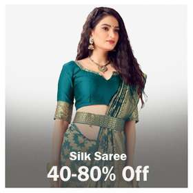 Silk Saree - 40-80% Off