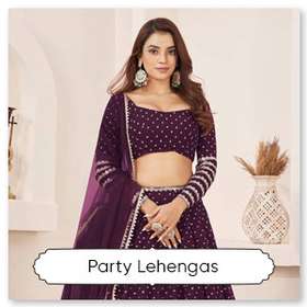 Party Lehengas frontpage 4203