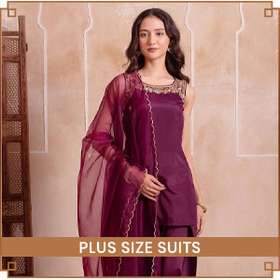 Plus Size Salwar frontpage 4204