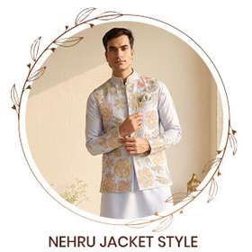 Nehru Jacket Style  frontpage 5082