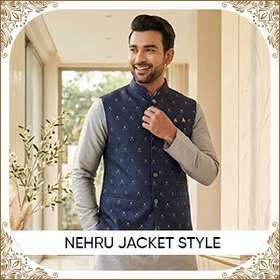 Nehru Jacket Style  frontpage 5082