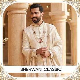Sherwani Classic  frontpage 5082