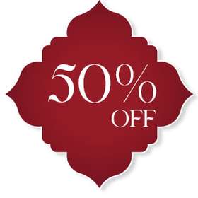 50% OFF frontpage 5116