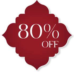 80% OFF frontpage 5116