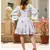 BlueBell Hand Block Printed Muslin Dress