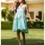 Hazel Hand Block Printed Muslin Dress