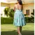 Hazel Hand Block Printed Muslin Dress
