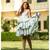 Angel Hand Block Printed Muslin Dress