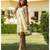 Fairy Hand Block Printed Muslin Beach Dress
