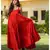 Cherry Red Tyre Muslin Beach Dress