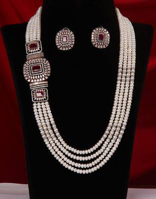 Real Natural Hyderabadi pearls Set 1