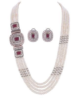Real Natural Hyderabadi pearls Set 2