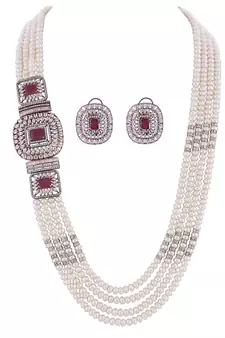 Real Natural Hyderabadi pearls Set