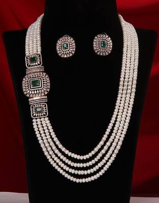 Real Natural Hyderabadi pearls Set With Certificate 1