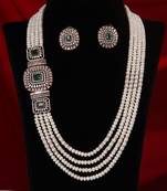 Real Natural Hyderabadi pearls Set With Certificate