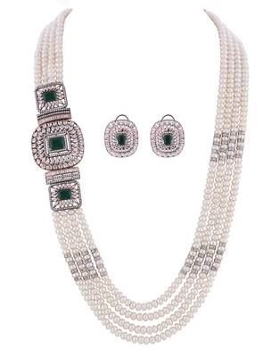 Real Natural Hyderabadi pearls Set With Certificate 2