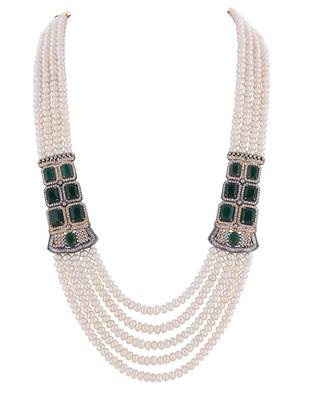 Real Natural Hyderabadi pearls Set With Certificate 3