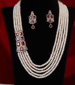 Real Natural Hyderabadi pearls Set With Certificate
