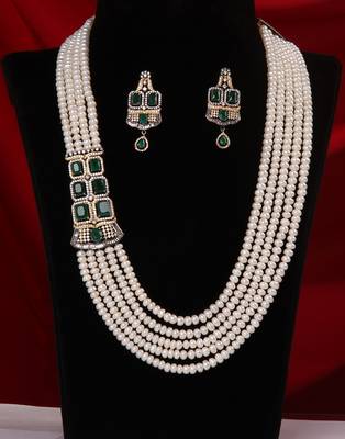 Real Natural Hyderabadi pearls Set With Certificate 1