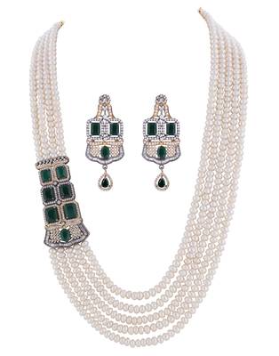 Real Natural Hyderabadi pearls Set With Certificate 2