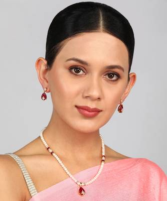 Real Natural Hyderabadi pearls Set 1