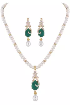 Real Natural Hyderabadi pearls Set