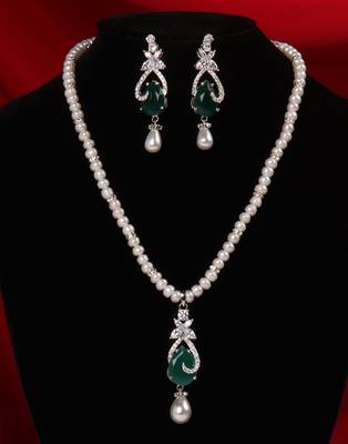Real Natural Hyderabadi pearls Set 1