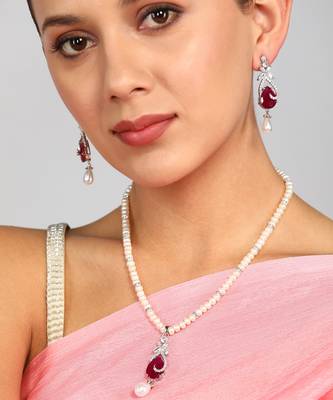 Real Natural Hyderabadi pearls Set 1