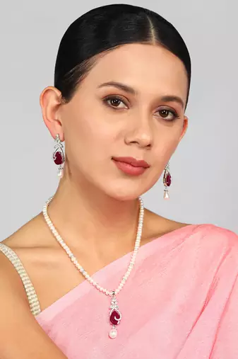 Real Natural Hyderabadi pearls Set