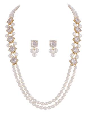 Real Natural Hyderabadi pearls Set 2