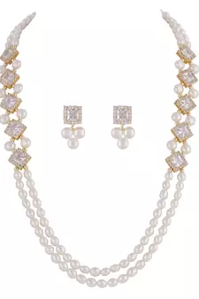 Real Natural Hyderabadi pearls Set