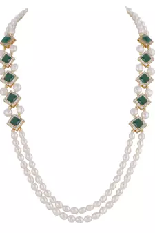 Real Natural Hyderabadi pearls Set