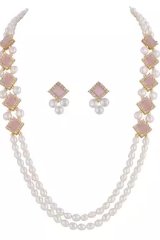 Real Natural Hyderabadi pearls Set