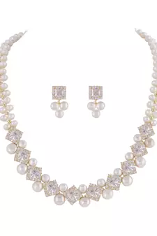 Real Natural Hyderabadi pearls Set