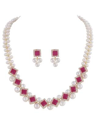 Real Natural Hyderabadi pearls Set 2