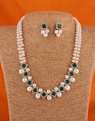 Real Natural Hyderabadi pearls Set 1