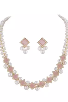 Real Natural Hyderabadi pearls Set With Certificate