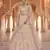 Pleasant yellow gota and thread embroidered organza semi stitched lehenga