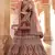 lovely maroon zari, zarkan, zardosi, thread embroidered velvet semi stitched lehenga