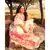 Jamdani on resham silk with delicate jamdani floral motifs