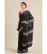Exquisite Kantha on tussar silk, with running blouse