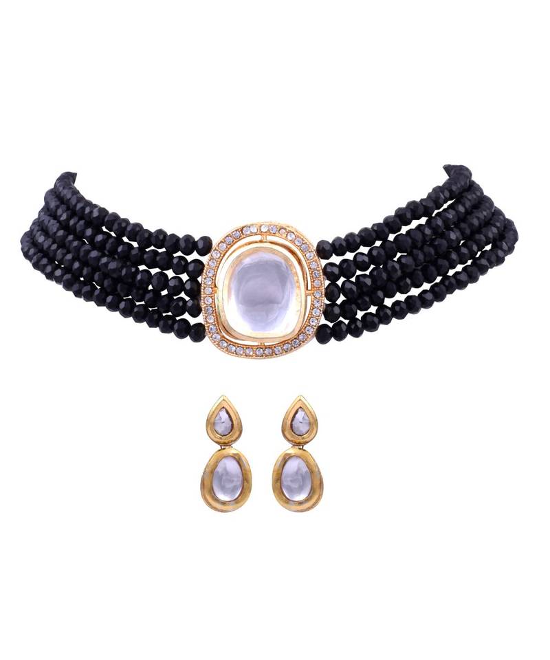 Traditional bollywood design necklace set