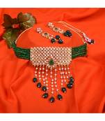 Traditional bollywood design necklace set