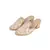 Embroidery Jute with Crème Mules